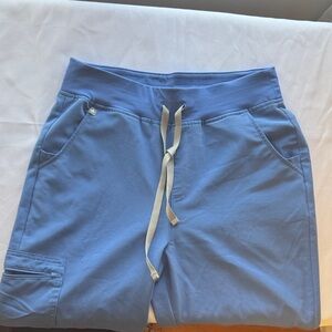 Figs Ceil Blue Zamora Jogger style scrub pants